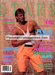 Stars Gay Magazine March 1991 - Rex Chandler - Tony Young - Sean Cannon